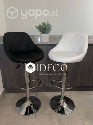 Taburete acolchado y elegante, nuevos