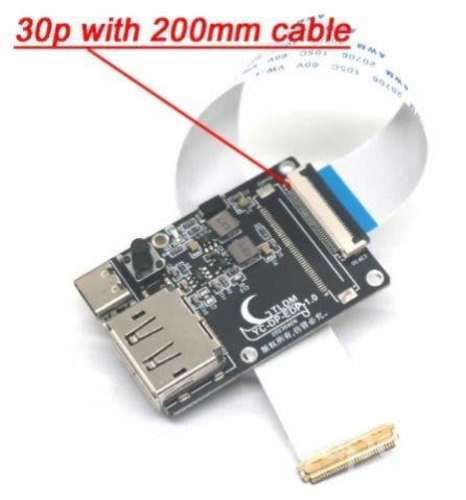Placa adaptadora de señal edp, cable 4k, 8k para 3