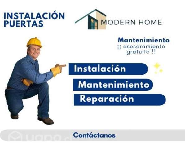Servicio Instalación puertas y quincalleria