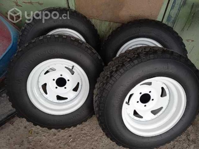 Llanta en buen estado