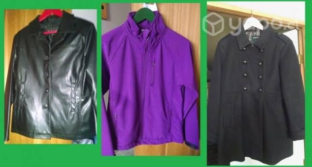 Lote Chaquetas y Abrigo Mujer, Azis Tallas M, 16 y