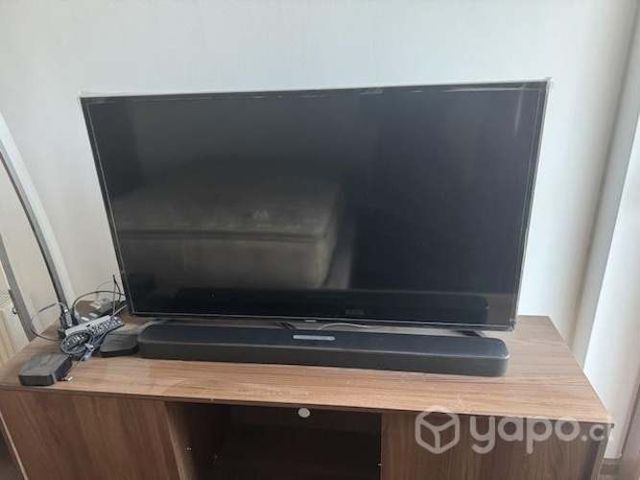 Samsung TV 49 pulgadas y barra de sonido