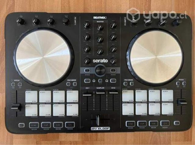Mesa de Dj Reloop Serato Beatmix2 Impecable