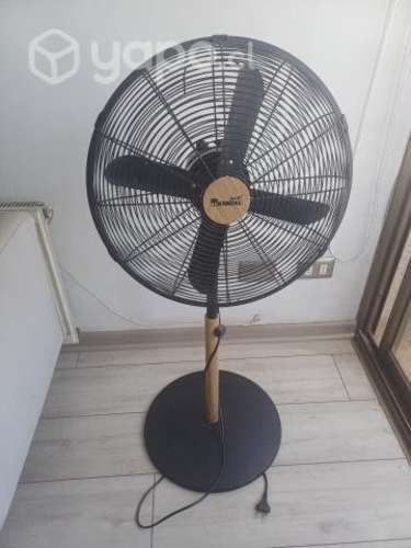 Ventilador de pie 16 pulgadas metal madera