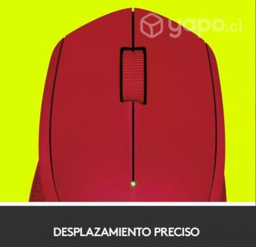 Mouse inalambrico logitech m280 rojo