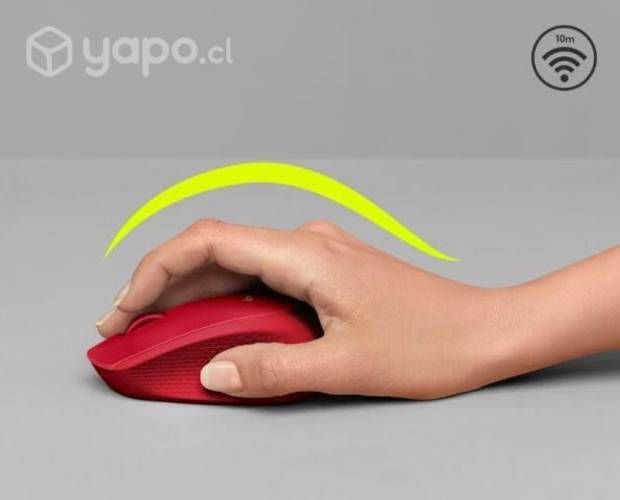Mouse inalambrico logitech m280 rojo
