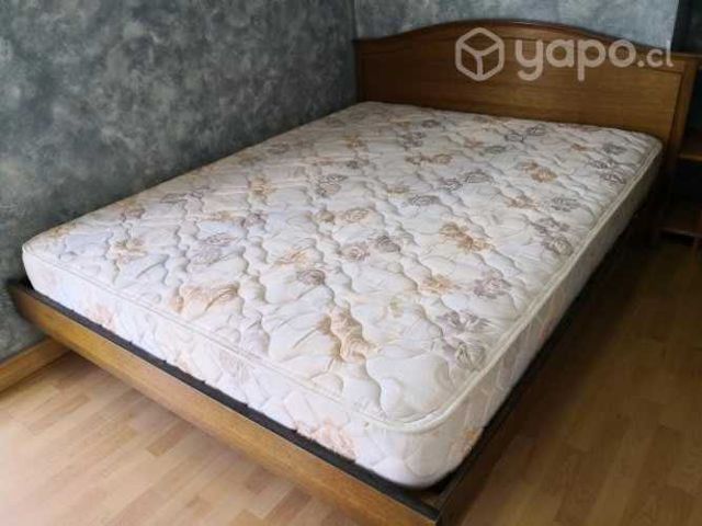 Cama 2 plazas con colchón ROSEN