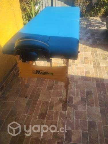 Camilla masaje y depilación portatil