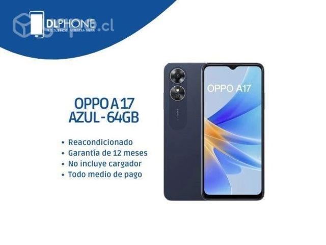 Oppo A17 4/64GB Azul Reacondicionado