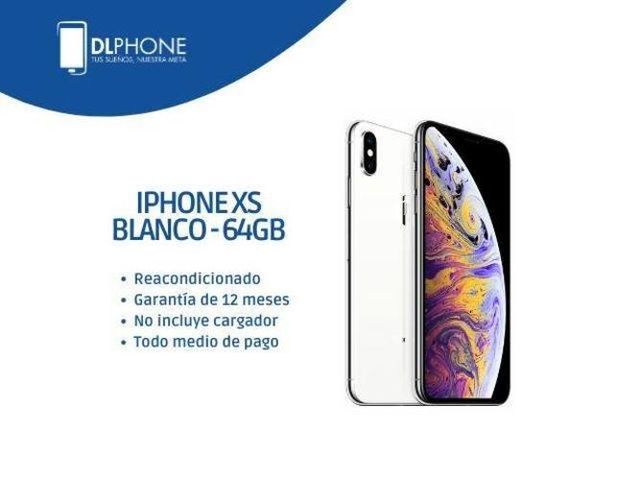 Iphone XS 64GB Blanco Reacondicionado