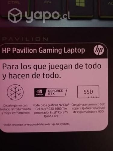 Notebook Hp gaming