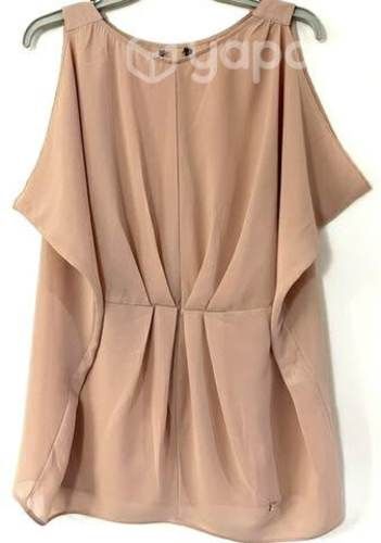 Blusa No Elastica 30% Seda Marca Fbo Italy Talla S