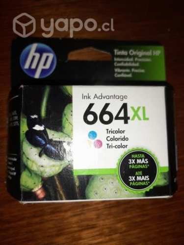 Tintas hp 664xl originales
