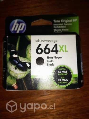 Tintas hp 664xl originales