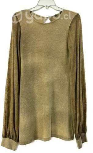 Vestido Entallado Elástico Marca Fbo Italy Verde