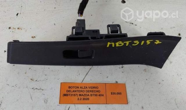 Boton AlzaVidrio Del Der (MBT3157) Mazda BT50 2020