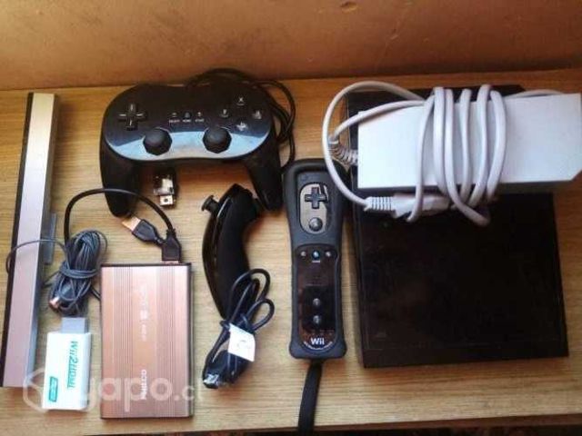 Nintendo wii 500 gb + 150 juegos