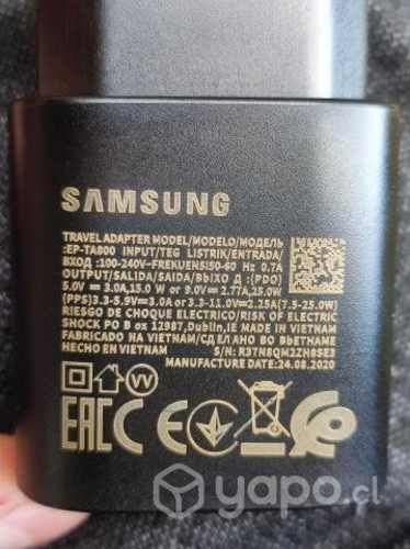 Cargador Samsung tipo C