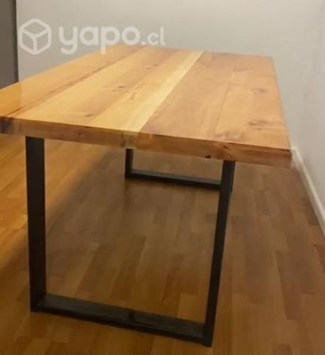Mesa madera nativa tipo industrial