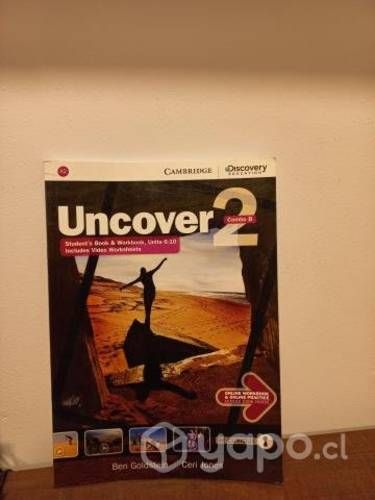 Libro inglés uncover 2 combo B