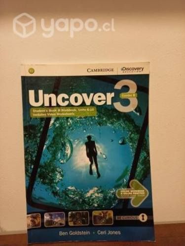 Libro inglés Uncover 3 combo B