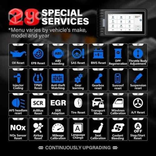 SCANNER Automotriz Phoenix BT800