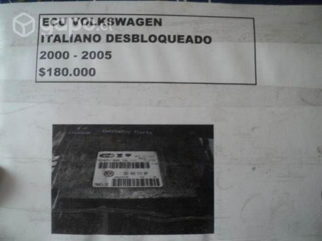 Ecu volkswagen italiano desbloqueado 2000 - 2005