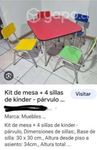 Vendo por cierre de jardín infantil