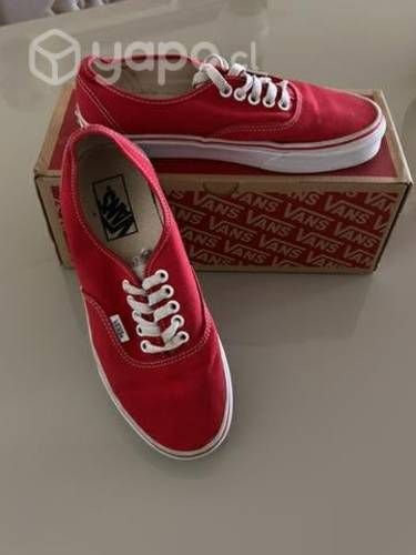 Zapatillas Vans rojas Originales