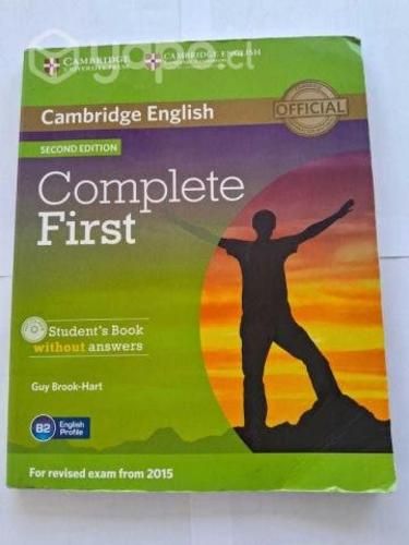 Complete First Student Book Without Answers