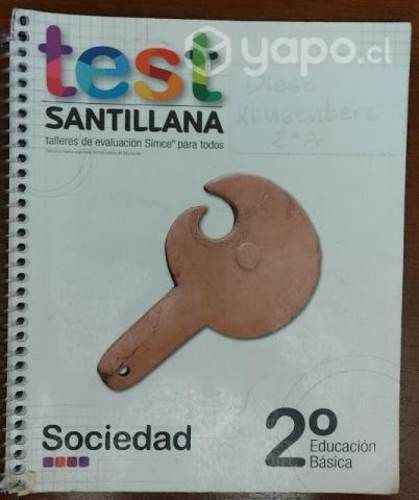 Test Santillana 2o educación básica. Sociedad. Usa