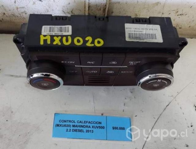 Control Calefaccion (MXU020) XUV