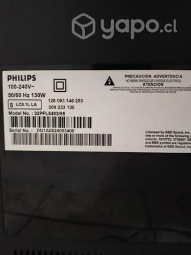 Televisor lcd PHILIPS 32'