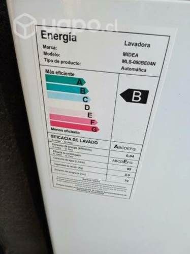 Lavadora Midea 8 kilos, casi nueva