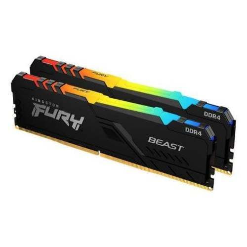 Ram ddr4 2x8gb 3600mhz Kingston fury beast rgb