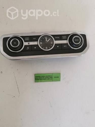 Control Radio Con Reloj (LD102) Land Rover Discov