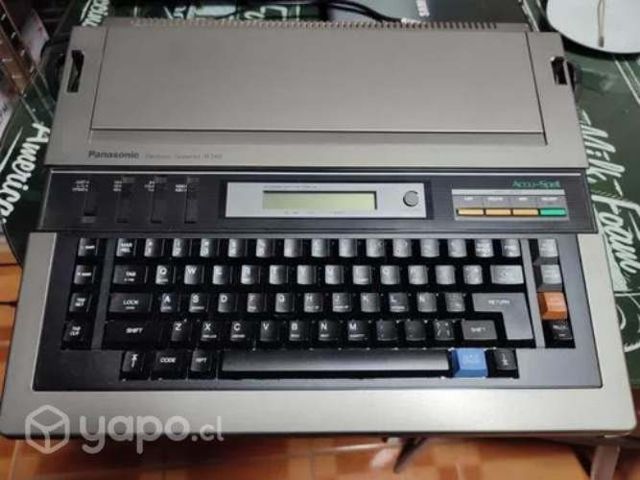 Maquina escribir electrica Panasonic casi sin uso