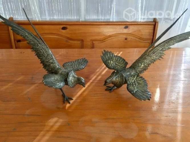 Hermosas figuras de bronce