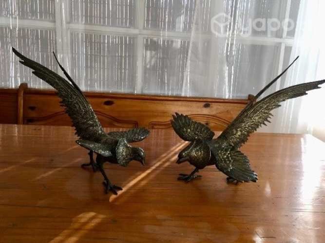 Hermosas figuras de bronce