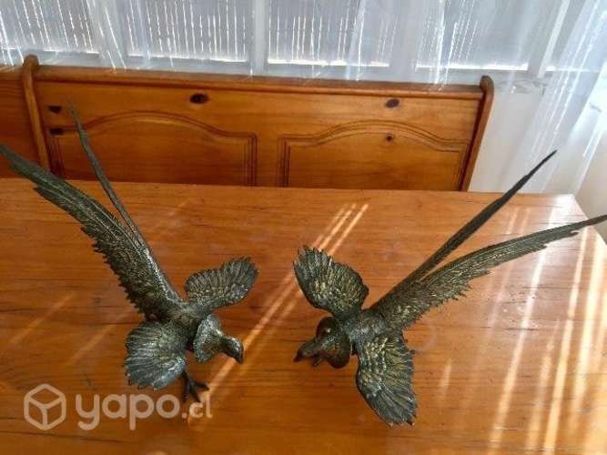 Hermosas figuras de bronce