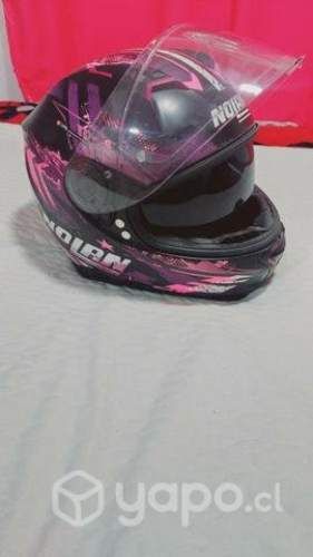 Casco para moto marca NOLAN