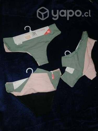 Ropa interior barriada de mujer tallas S, M, L