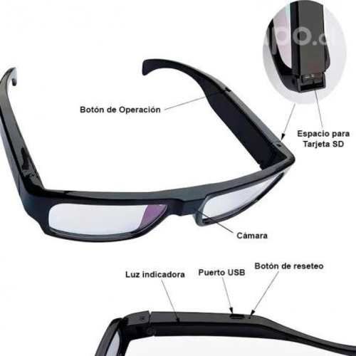 Lentes Gafas Camara Oculta Espia Hd Real 1920x1080