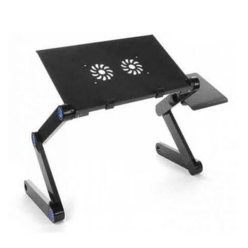 Mesa para notebook con 2 ventiladores usb, plegabl