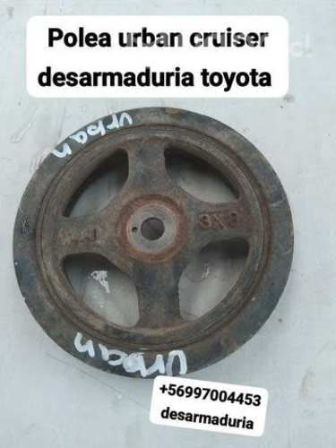 Polea Urban Cruiser desarmaduría