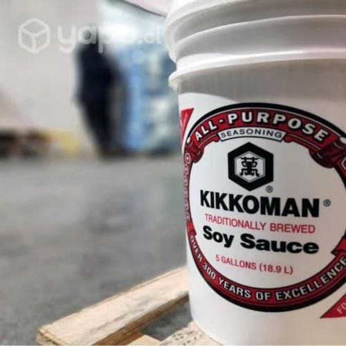 Salsa de soya kikkoman 18,9lts