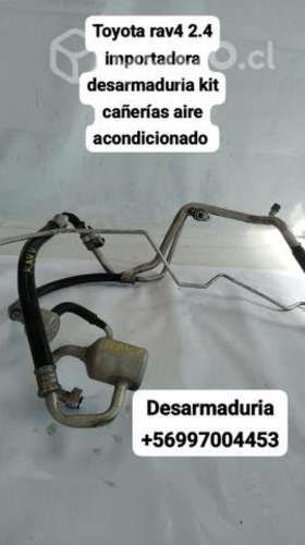 Qué cañería aire acondicionado Toyota Rav4 2.4