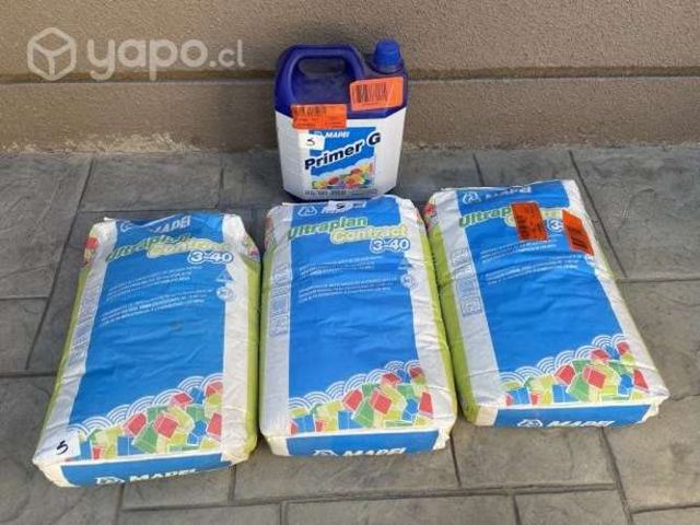 Primer Autonivelante y mortero autonivelan