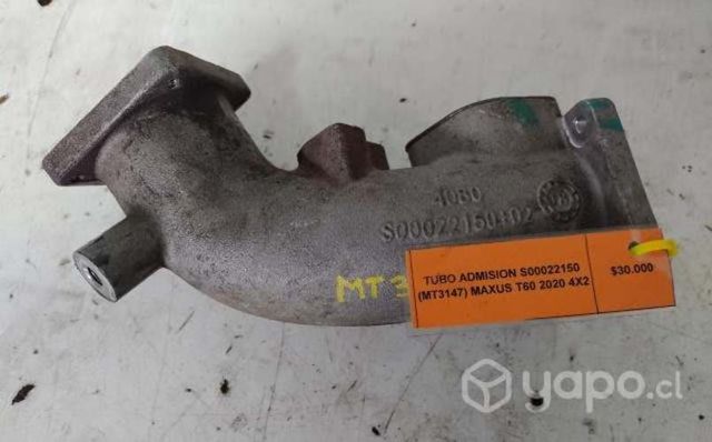 Tubo Admision S00022150 (MT3147) Maxus T60 2020