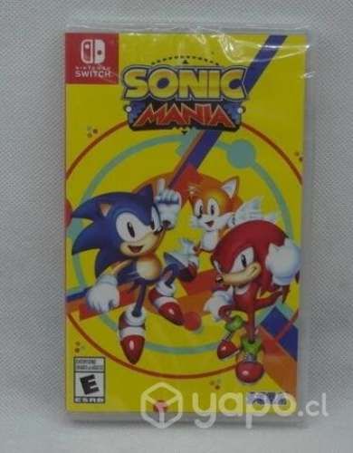 Sonic Mania Switch Nuevo y sellado